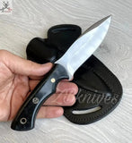 Handmade Full Tang 440c Steel Skinning Knife – Strong & Sharp - ZB Knives Store