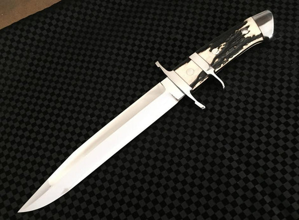 Custom Handmade D2 Steel Pig Dagger Knife - ZB Knives Store