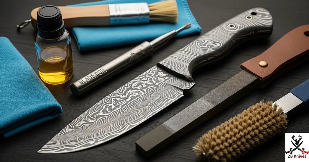 How to Take Care of a Damascus Knife? : Essential Tips