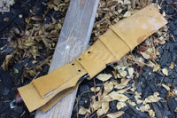 18" Inches HAND FORGED Full Tang 1095 High Carbon steel Kukri Knife + leather sheath - ZB Knives Store