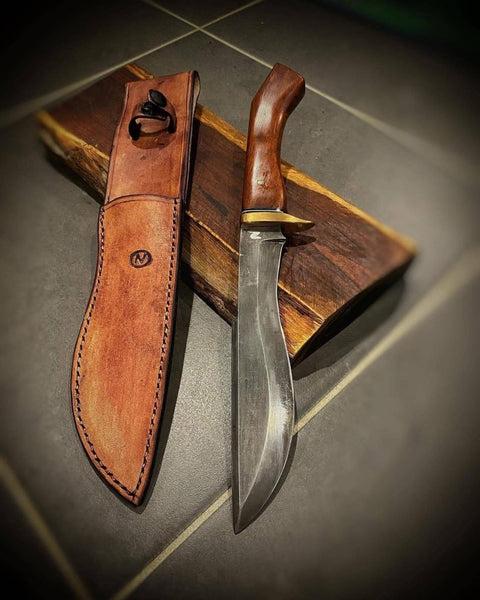 Custom knife 17” inches with sheath - ZB Knives Store