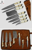 7 pcs of Professional set of kitchen knives - ZB Knives Store
