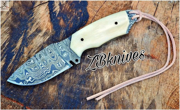 Skinning Knife with Horizontal Sheath – The Best Knife for Alaska Adventures - ZB Knives Store
