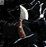 7.5'' Camp Kitchen Knife | Custom High Carbon Steel | USA Outdoor Tool - ZB Knives Store