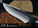 Professional Camping Knife – 10" Full Tang High Carbon Blade & Sheath - ZB Knives Store