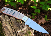 Cowboy Buckaroo Knife D2 Steel Blade 