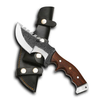 Custom Hand Forged Steel Best Survival Camping Tracker Knife