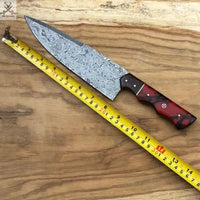 Damascus steel custom chef knife - ZB Knives Store