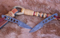 Damascus Vaquero & Cowboy Knife Set – Includes Sheaths - ZB Knives Store