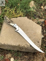 Handmade Best Fillet knife for Fisherman knife Deer stag Horn handle Amazing grip ZB Knives Store