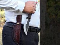 Outdoor Hunting Tracker Knife – Tom Brown Design with Carbon Steel
