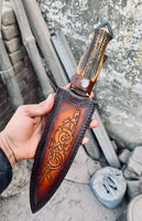 Valhalla Knife with custom sheath
