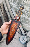 Valhalla Knife with custom sheath
