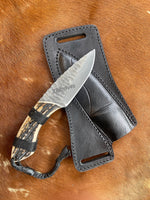 Valhalla Knife with leather sheath