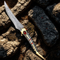 Valyrian Steel Knife Replica | Arya Stark | Damascus Steel Blade - ZB Knives Store