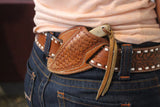 Handmade Cowboy Knife – Durable Rasp Steel Blade & Leather Belt Sheath - ZB Knives Store
