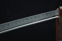 Handmade Green Katana - High Carbon Steel Sharp Samurai Sword - Custom Real Katana for Collectors - ZB Knives Store