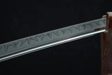 Handmade Green Katana - High Carbon Steel Sharp Samurai Sword - Custom Real Katana for Collectors - ZB Knives Store