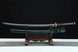 Handmade Green Katana - High Carbon Steel Sharp Samurai Sword - Custom Real Katana for Collectors - ZB Knives Store