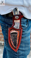 Hook Knife Belt sheath ZB Knives Store