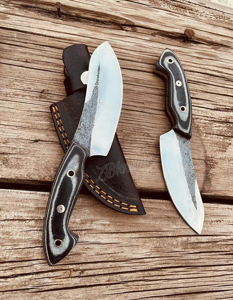 Custom Handmade 1095 High Carbon Steel Skinner Hunting Knife